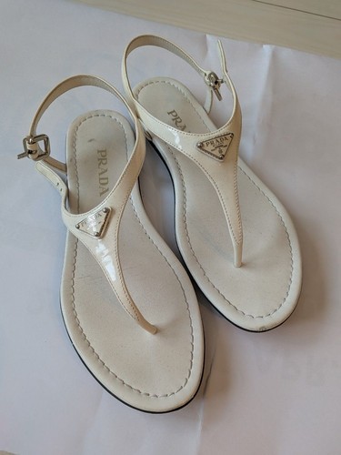 Prada thong sandals - thong, flat