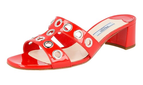 Prada patent leather - prada, slides