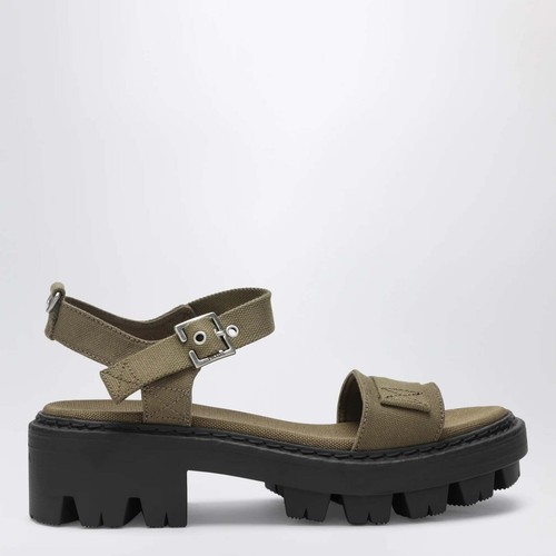 Prada canvas sandal - prada,
