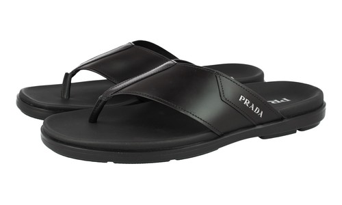 Prada leather thong - prada,
