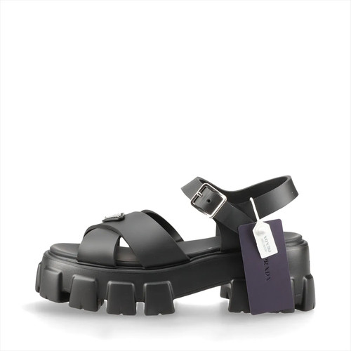 Prada monolith rubber sandals - monolith,