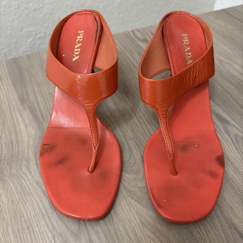 Prada iconic coral patent - iconic,