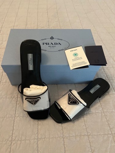 Authentic prada ciabatte - ciabatte, clear